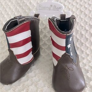 Rising star baby boots